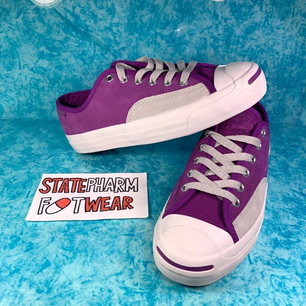 Converse Purcell Pro Icon Purple Women’s Low Top Suede Shoes Sneakers